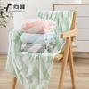 Towel New coral fleece jacquard geometric series bath towel Thickened and soft, not easy to lose hair Household bath towel
