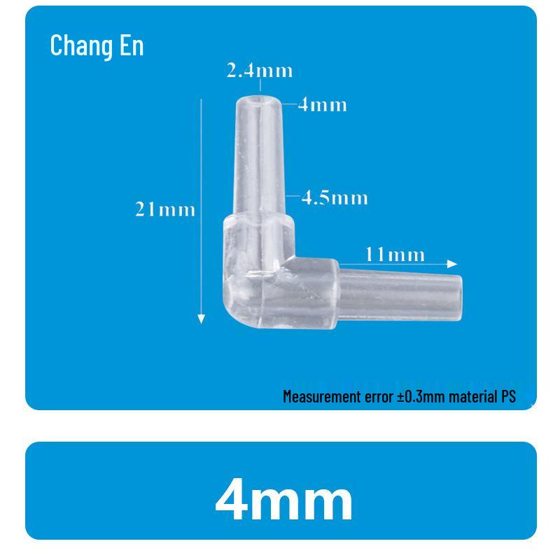 Plastic 90° Hose Connector Elbow Barb