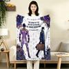 1pz Coperta in Flanella con Fantasia di Jojo's Bizarre Adventure Adatta a Tutte le Stagioni per Arredamento Casa Calore e Comfort Regali Regalo Festivo