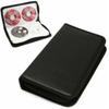 For VCD DVD CD Holder Faux Leather Carry Pouch Storage Case Disc Wallet Box Organizer Carry Bag