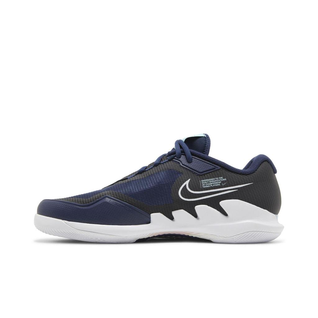 NikeCourt Air Zoom Vapor Pro 'Midnight Navy' (Unisex) Midnight Navy / Glacier Ice / White Tennis Shoes CZ0220 401