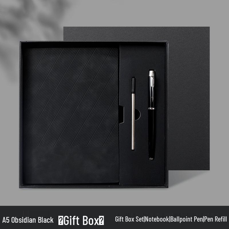 Custom Notebook & Diary Gift Set with Logo for Company Event or Student