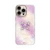 Flash diamond butterfly bracelet is suitable for 17promax mobile phone case iphone16 light luxury advanced 15 high value 14 girls