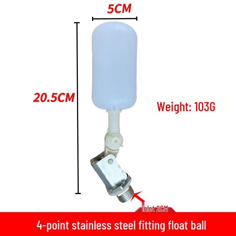 Aplicator Automat din Oțel Inoxidabil pentru Apă pentru Bovine, Cai și Ovine - Adăpător cu Flotor pentru Zootehnie