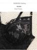 European & American Black Lace Strappy Lingerie Set - See-through Temptation Pajamas 2025