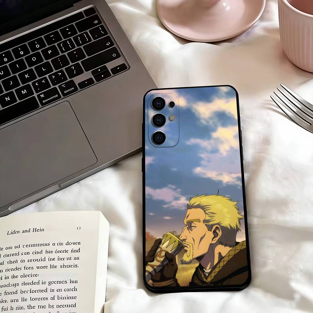 Anime Vinland-d Saga Askeladd Phone Case For Samsung S25,S24,S21,S22,S23,S30,Ultra,S20,Plus,Fe,Lite,Note,10,Black Cover