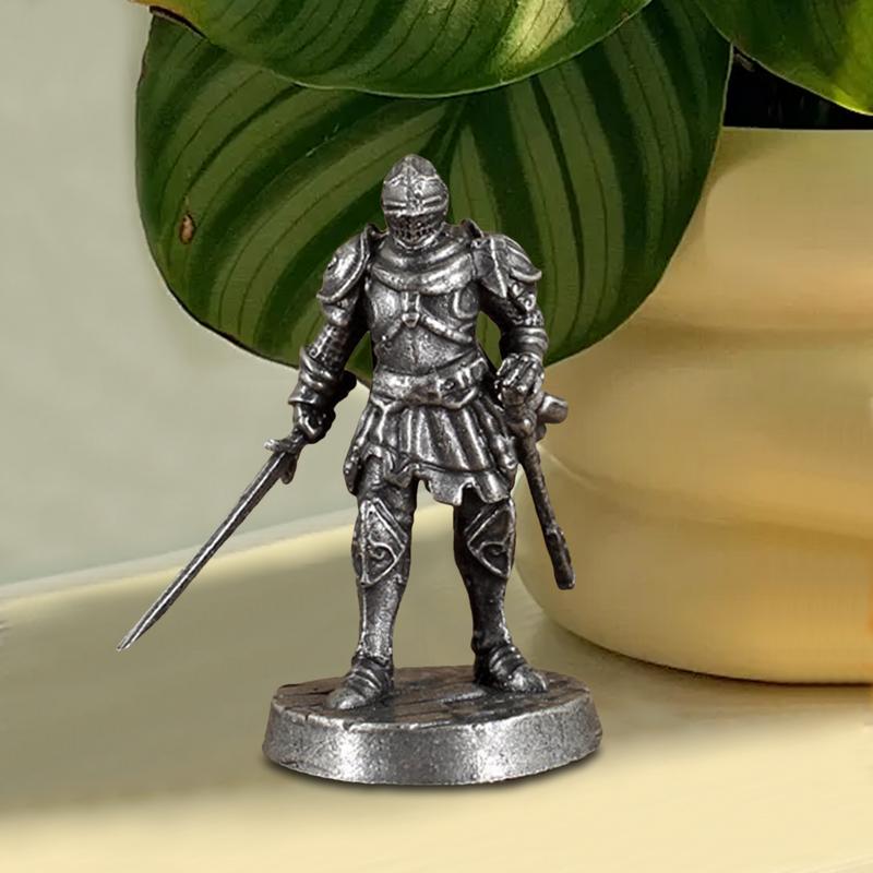 Desk Figurines Warrior Craft Ornament Creative Desktop Model Toy Home Decoration For Garden Balcony Nightstand Entryway Living