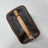 [Pre-Owned] Nice Elegant Shape Lv Monogram Metal Zipper Head Coated Canvas Makeup Bag Handbag Mini - Excellent #1RQZ39