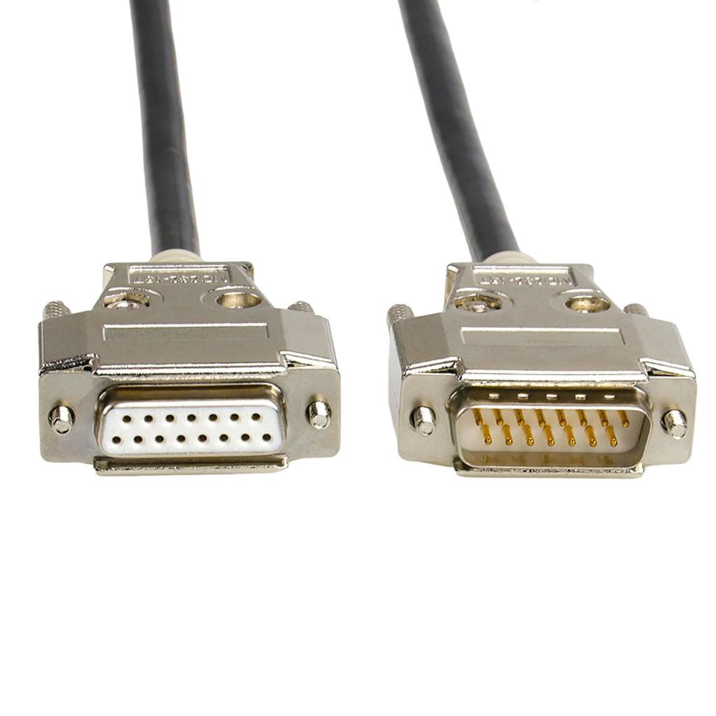 1.5m-30m DB15 15Pin Extension Cable Wire Data Cord in Multiple Lengths for Numerical Control Machine Tool/Modem