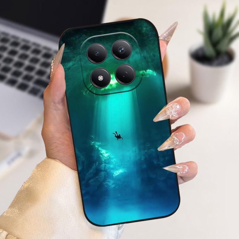 Etui Dla Xiaomi Redmi Note 15 Pro+ 5G Nowe Silikonowe TPU Miękkie Etui Dla Redmi Note15 Pro Plus Note15Pro Odporne na Wstrząsy Pokrowiec Ochronny