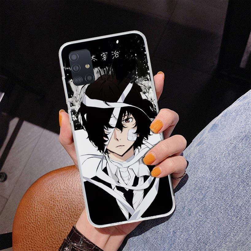 Bungo Stray Dogs Dazai Phone Case For Samsung Galaxy A52 A32 A22 A12 A51 A31 A50S A30S A20S A10S Note 20 Ultra 10 Plus S10 A72 A