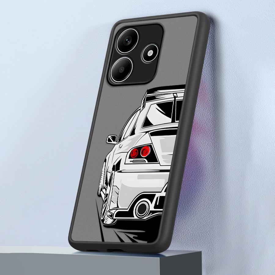 

Cartoon Cool Car Case for Xiaomi Redmi Note 14 13C 12 11 10 13 Pro Plus 9S A4 14C Funda Back Phone Cover Redmi Note 10 4G