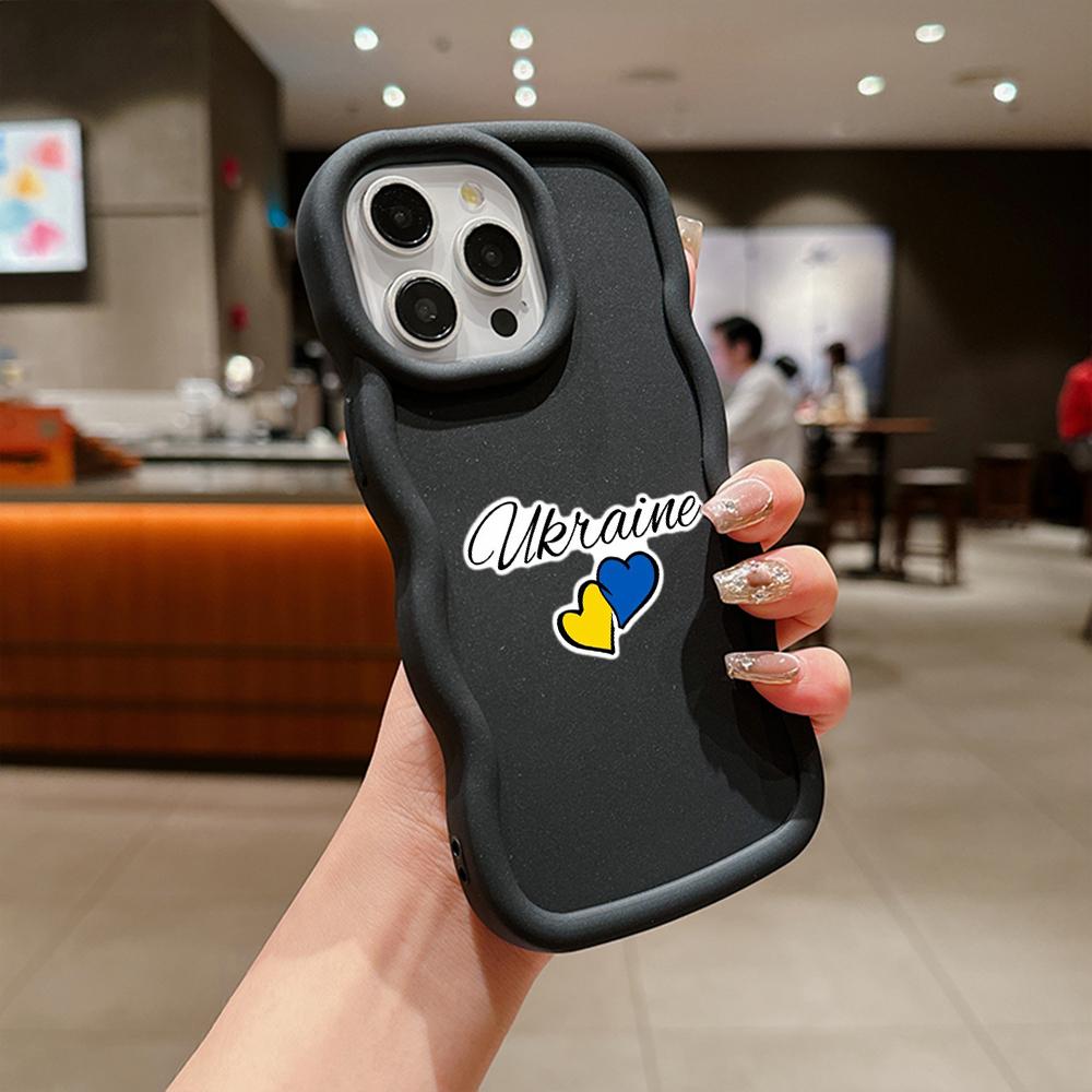 Чехлы для телефонов N87 Love art Macaron Wavy Edge для iPhone 16 Pro Max Samsung S24 Plus — фото 12