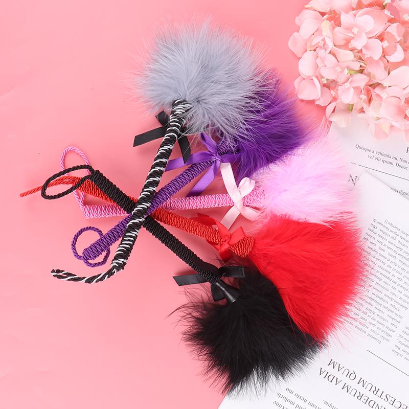Flirting Feather Tickler Crop Whip Flirt Couple Game Toy Roleplay Sexy Spanking