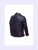 Men's Windproof PU Leather Jacket with Multiple Zippers - European & American Style Outerwear