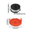 For Black & Decker Spool And Line And Cover STC1820PC ST5530 STC1815 STC1820D