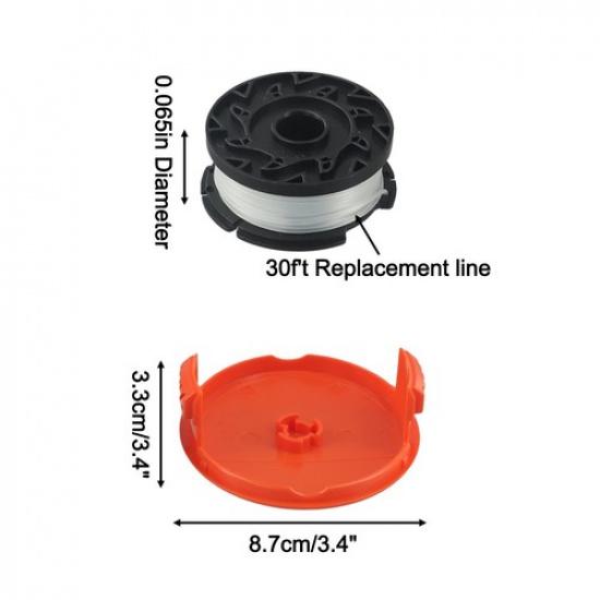 For Black & Decker Spool And Line And Cover STC1820PC ST5530 STC1815 STC1820D