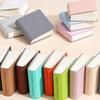 1pcs Mini Square Watercolor Sketchbooks,1.1x1.1inch, 18 Sheets/96 Pages Thick Paper, Faux Leather Cover - Art Painting Supplies