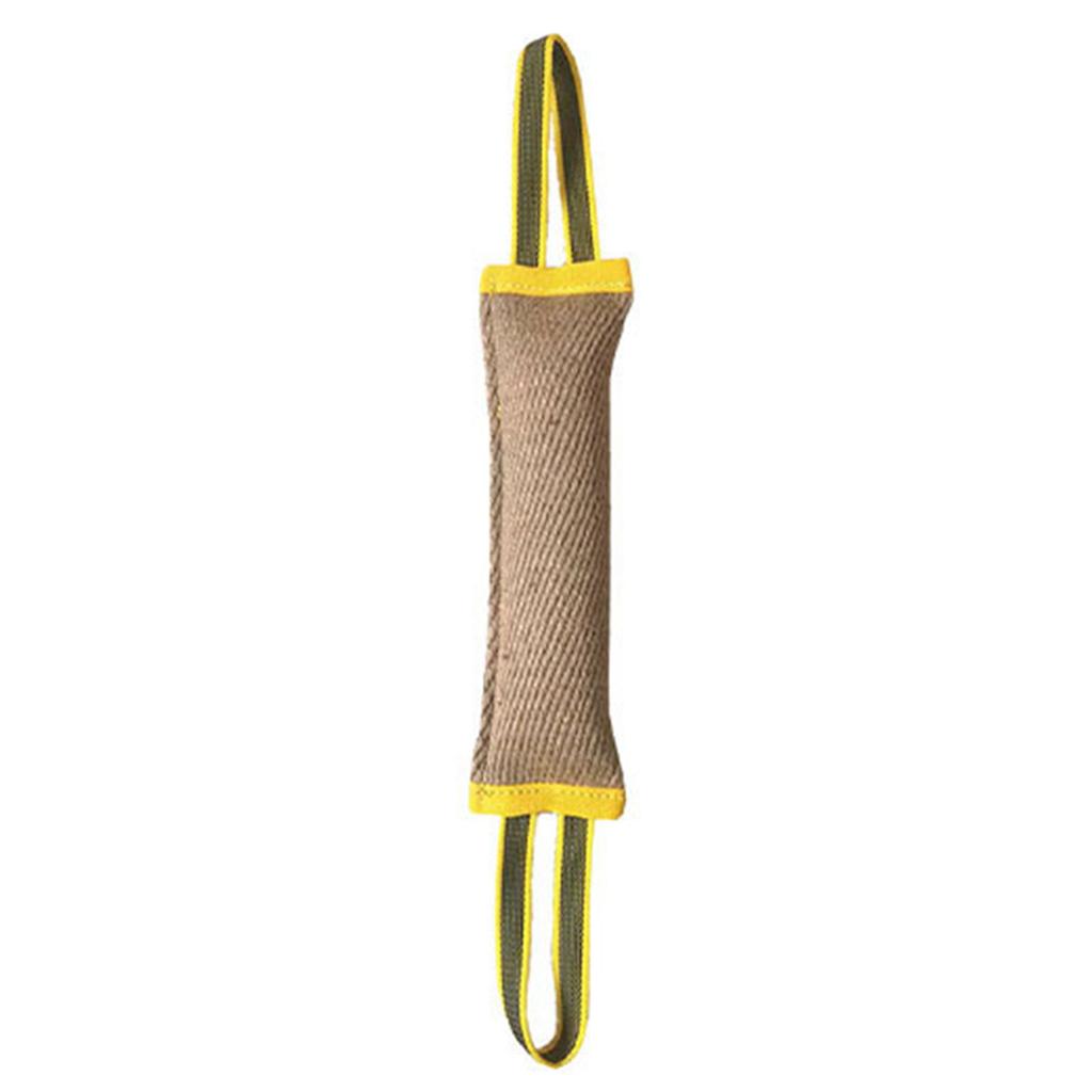 Natural Jute Dog Chew Stick for Large Breeds Durable Training Dental Care Toy
