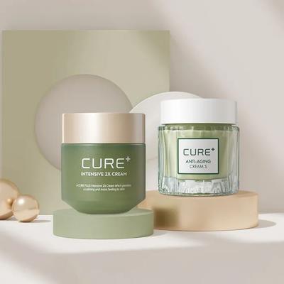 [Kim Jungmoon Aloe] Cure Anti-Aging Cream S 50g + 2X Cream 50g