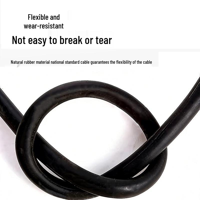 National Standard Multi-Strand Flexible Aluminum Alloy Cable - YLHC Rubber, 2/3/4/5 Cores, 1.5/2.5/4 Sq mm