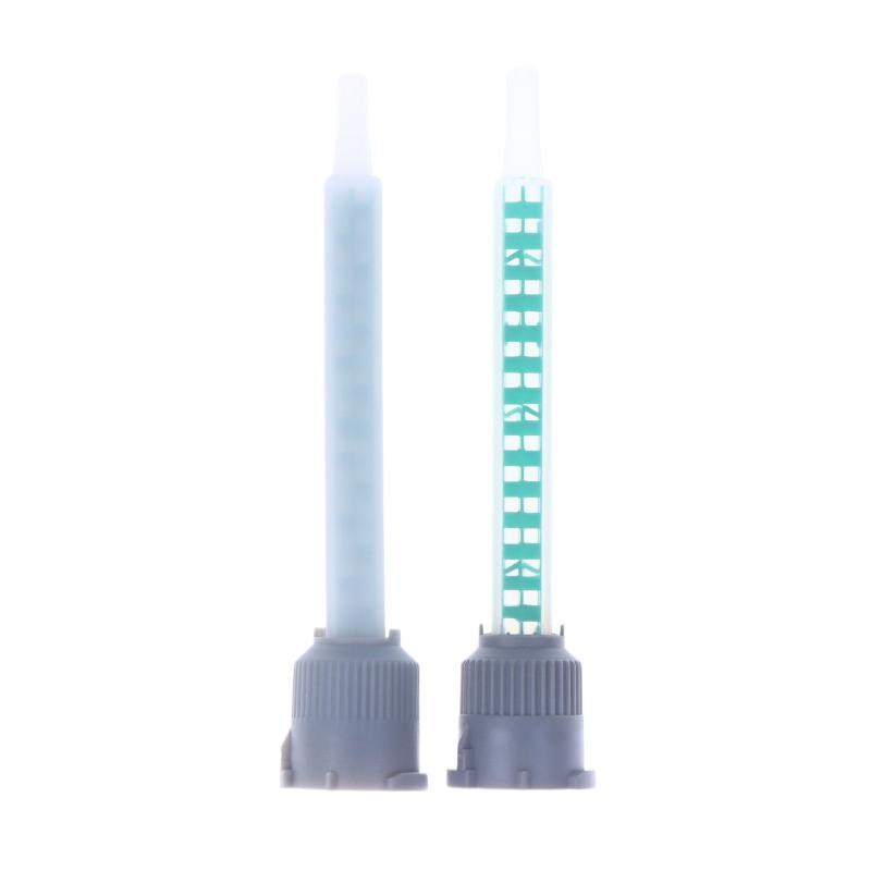 10 szt. Dysza mieszająca do kleju epoksydowego Dysza do mieszania statycznego Rurka mieszająca Mb5-16L (1:1Współczynnik) Do Pistoletu do Kleju AB Mieszalnik do Cieczy