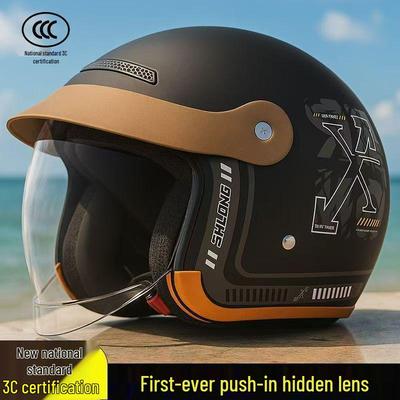 2026 Women's & Men's 3C Electric Scooter Helmet with All-Season Warmth and High-Definition Safety Lens