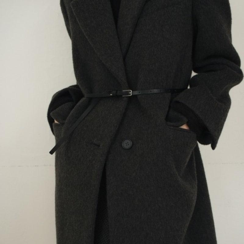 

УЗКИЙ РЕМЕНЬ ИЗ ВЕГАНСКОЙ КОЖИ ЧЕРНЫЙ FREE