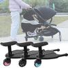 Pushchair Buggy Board Baby Stroller Auxiliary Pedal Seats Durable Versatile