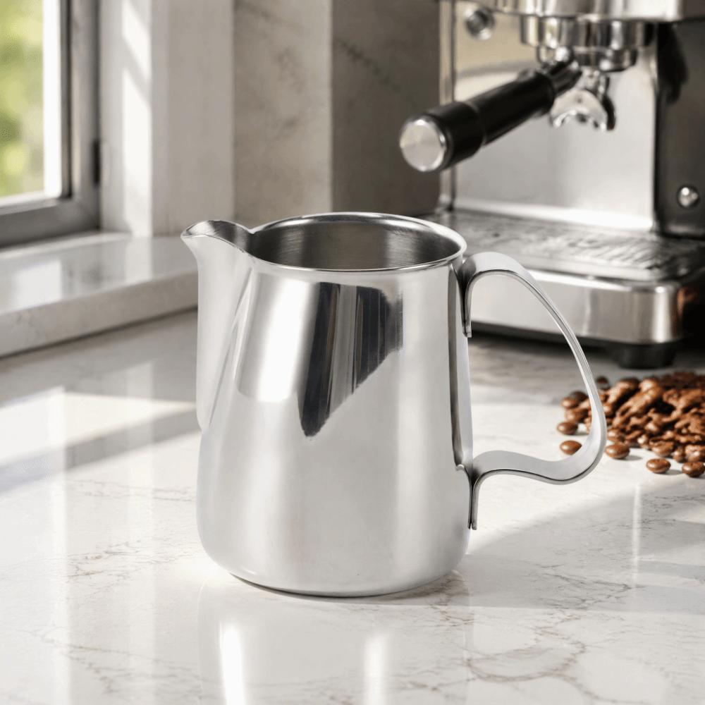 304 Stainless Steel Milk Frothing Pitcher 350ml Capacity Coffee Frothing Cup Home Coffee Shop