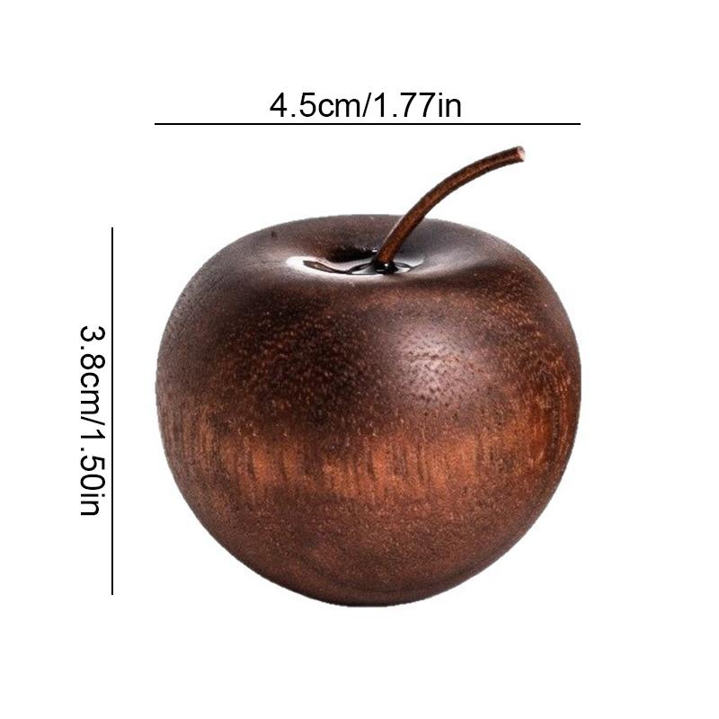 Creative Car Mounted Apple Aroma Diffuser Made of Wood for Home Use with High-Quality Natural Aroma Wood Diffuser for Indoor Use