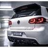 Rear Roof Spoiler Lip Wings Spoiler for Volkswagen VW Golf 6 MK6 VI GTI R20 2010-2013 ABS Plastic Rear Wing Lip Spoiler