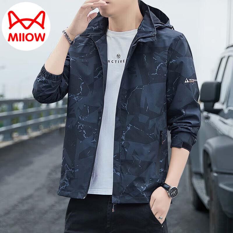 

Mao Ren Men s Casual Windproof Jacket L