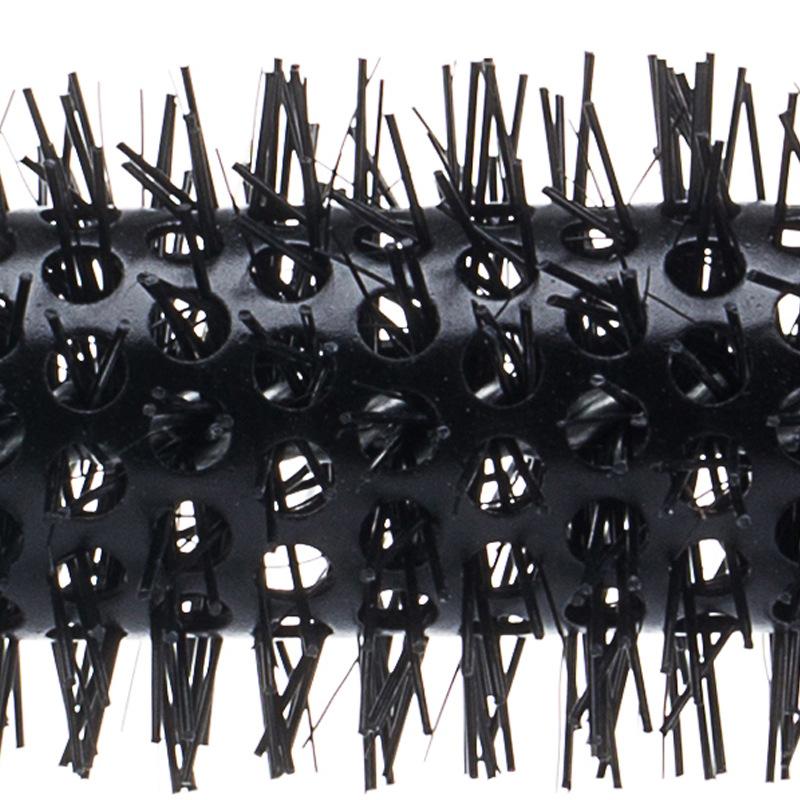 Tubo in Alluminio Forma Cilindrica a Rullo con Setole e Radici dei Capelli Soffici e Frangia Fibbia Interna Strumento di Bellezza per Styling Capelli Ricci