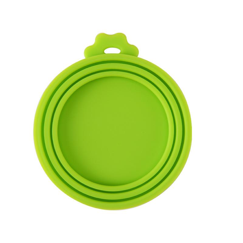 Silicone Canned Lid Sealed Feeders Food Can Lid For Puppy Dog Cat Storage Top Cap Reusable Cover Lid Health Pet Daily Supplies