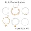 Bohemian Multilayer Shell Bracelets Starfish Wrap Charm Hand Chain New Conch Beaded Bangles  Gifts