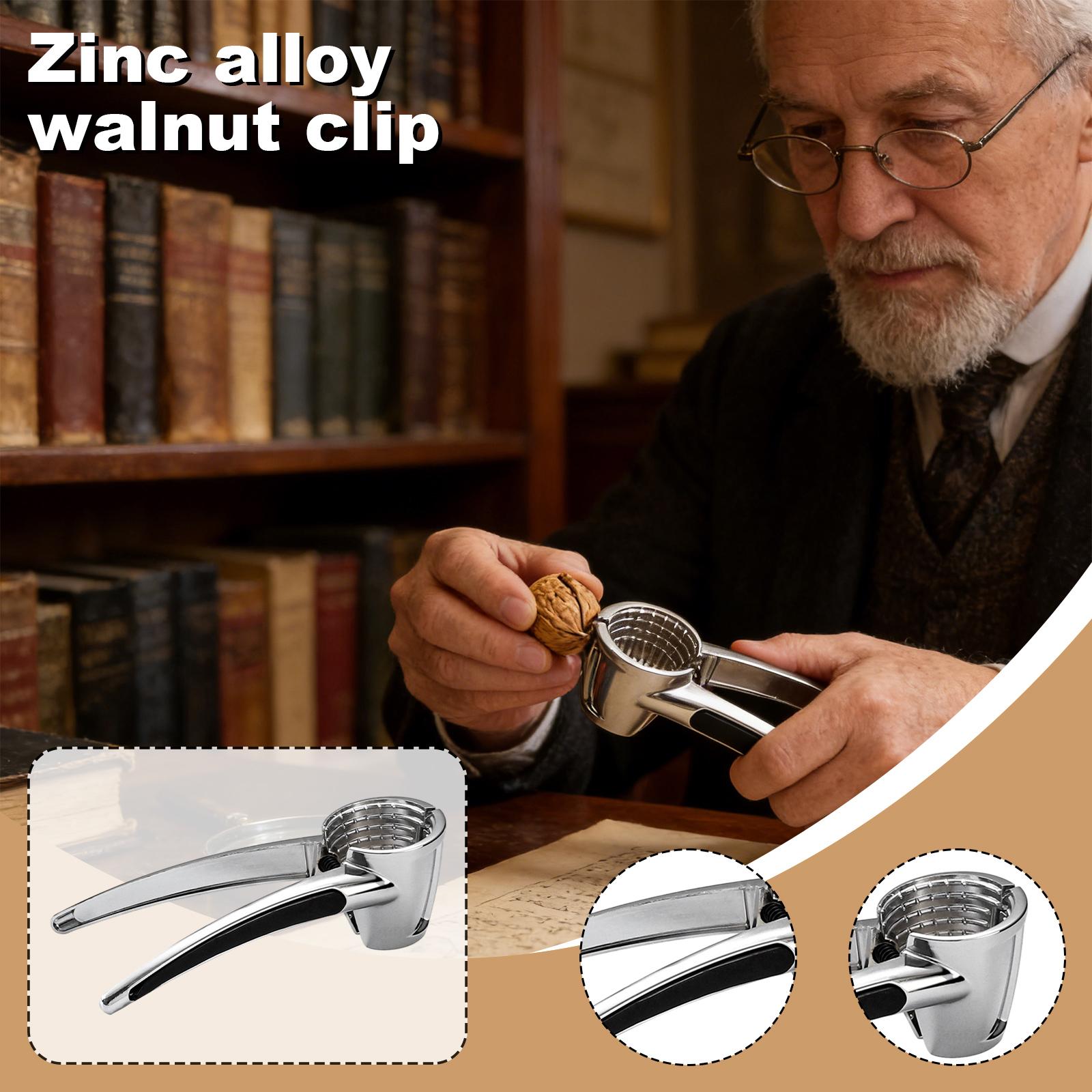 

Aluminum Kitchen Quick Tool Walnut Nut Sheller Plier Nut Opener One Size