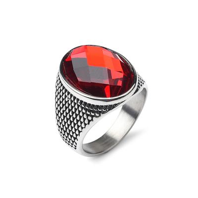 Men's/Women Many Zircon Style 316LStainless Steel Onyx Scale Texture Rings Classic  Trend Jewelry High Quality Product