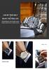Curren 8435 Men's Multifunction Quartz Watch with Steel Strap and Six-Hand Calendar