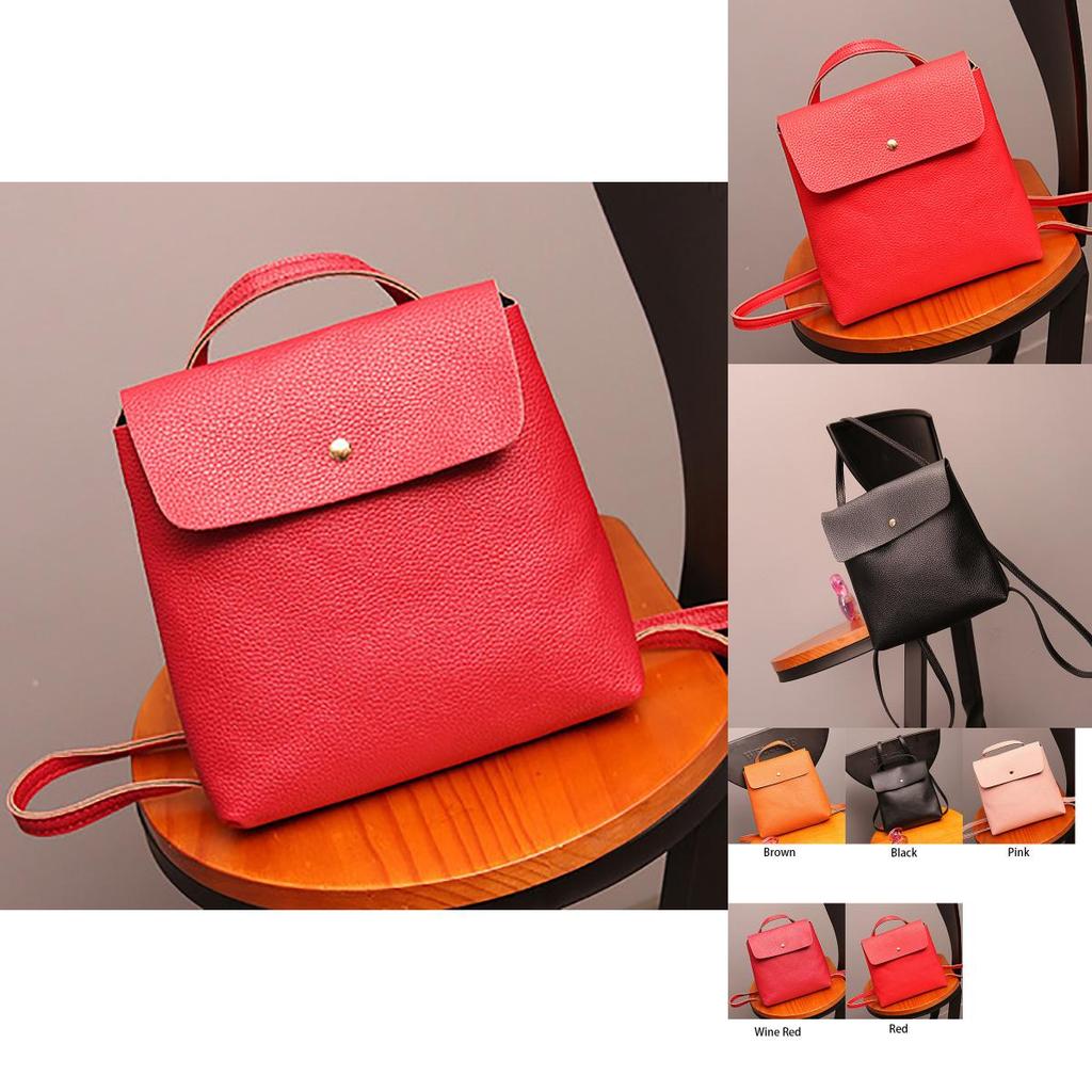 Elegant Fashion Women Backpack With Hasp Closure And Shoulder Straps For Casual Style