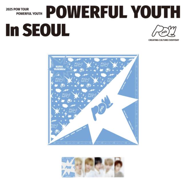 Pre-order 2025 POW Tour POWERFUL YOUTH Bandana