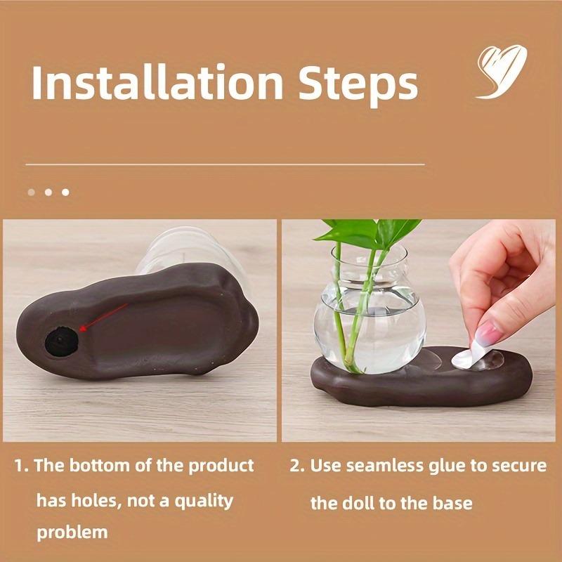 Creative Home Decoration Cartoon Animal Panda Flower Pot for Hydroponic Lovely Living Room Table Oranaments Desk Accessories