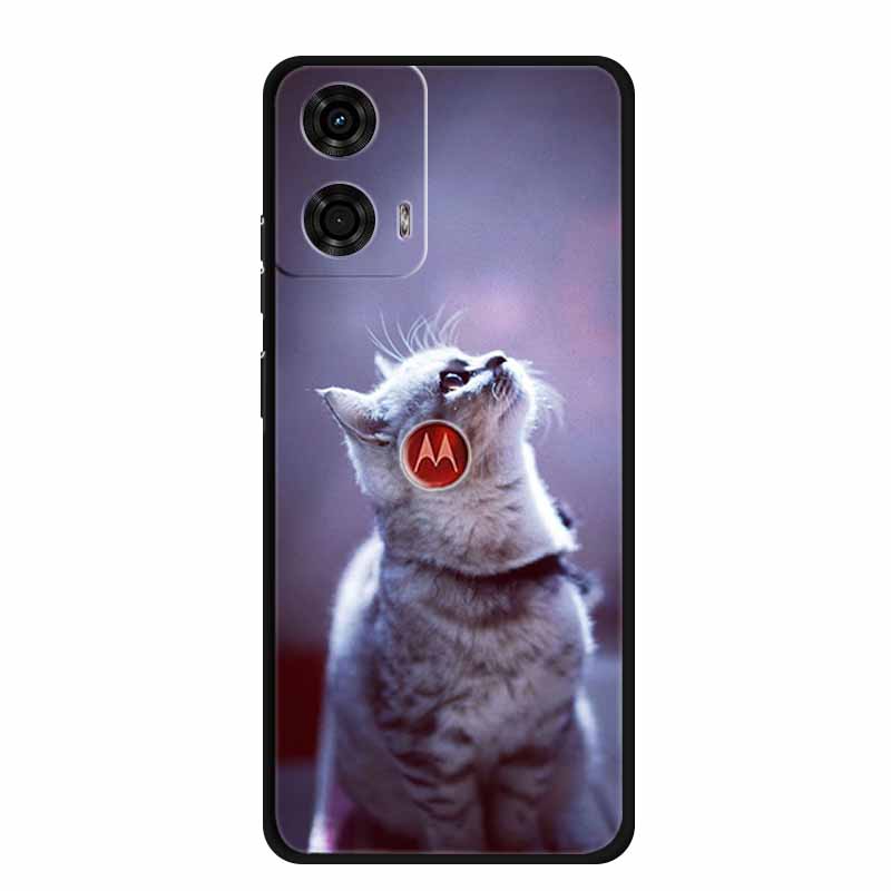 For Motorola G Stylus 5G 2024 Case TPU Animals Soft Silicone Phone Cases For Moto G Stylus 5G 2024 Wolf Protective Back Cover