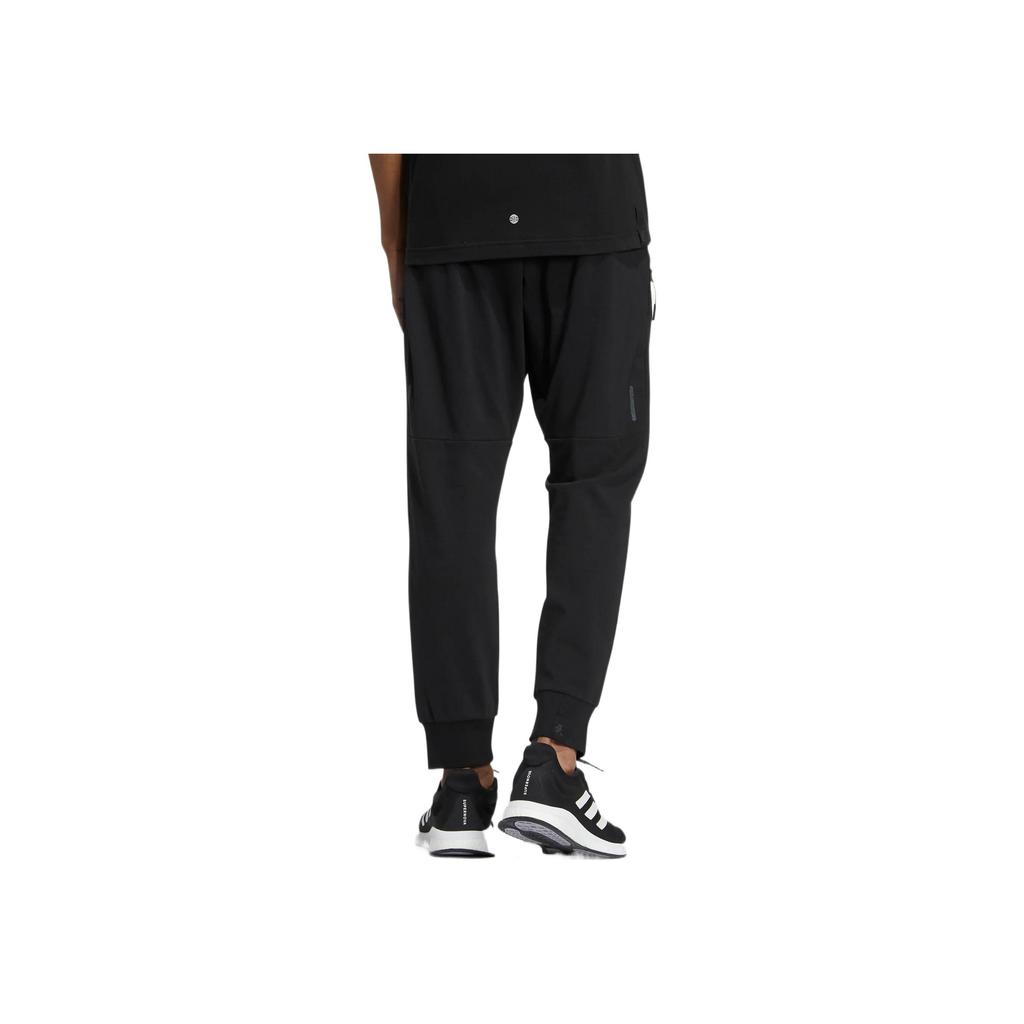 New Adidas Knitted Sweatpants Men Black HE5152