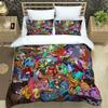 American carton ilustration Print Polyester Beding SetsChildren or Adult Peoples for Beds Comfortable Quilt Cover