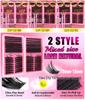 544 Cluster D Curl Individual Lash Set: DIY Dense, Curled, Segmented Eyelashes