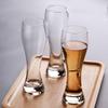 6pcs 350ml classic style clear glass beer bucket red wine cups glass refractory beer bucket whisky glass travel bottle Bar kitchen | old-fashioned gla