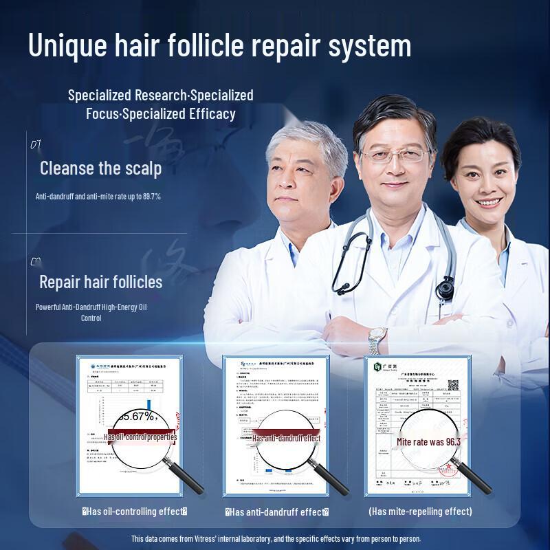 Vithair Selenium Sulfide Anti-Dandruff Shampoo