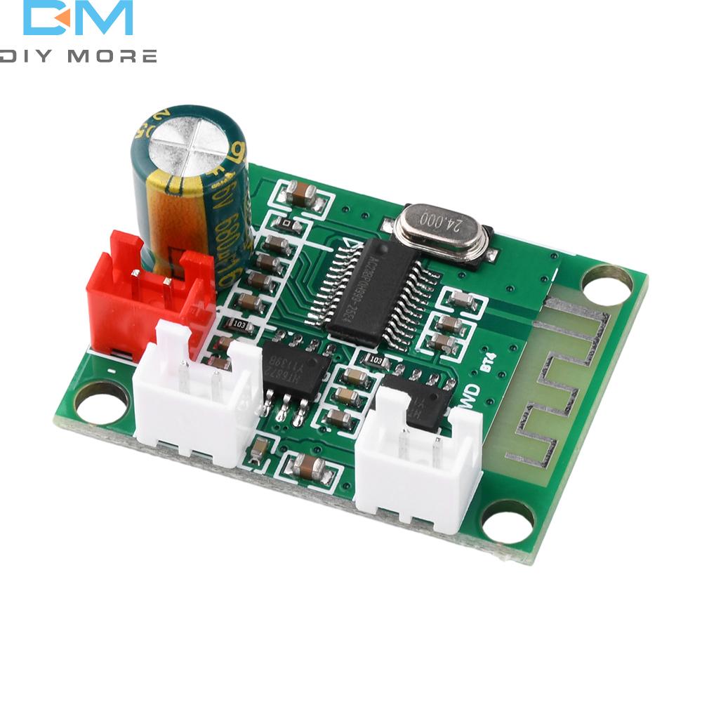 DC 3.3V-5V Bluetooth Audio Power Amplifier Board 4Ohm 3W+3W Two Channel Stereo Bluetooth Audio Module For DIY Bluetooth Audio