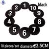Football Training Numbered Marker Discs Set